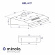 Витяжка плоска Minola HPL 617 I